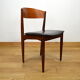 4 vintage scandinavian chairs in teak jydsk mobelindustri 1960