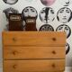 Commode de rangement pieds compas