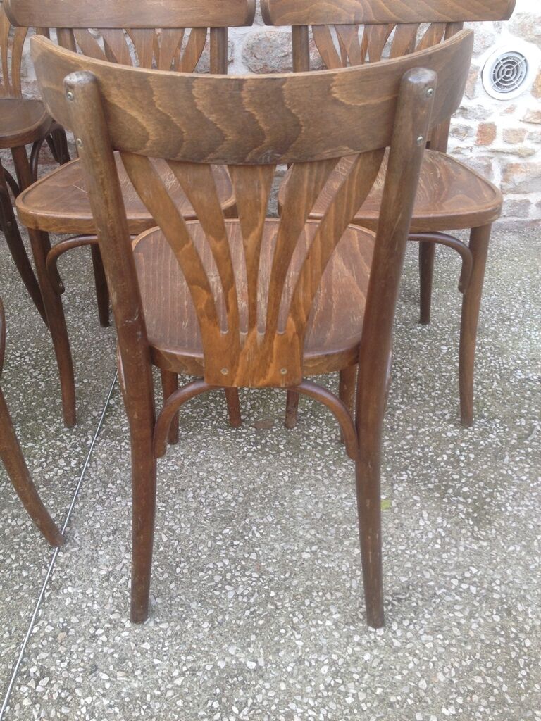 Set of 8 chairs Bistro