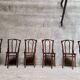 Série de 6 chaises bistrot vintage