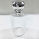 Flacon de toilette cristal et argent Saglier Frères