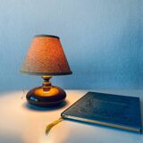 Vintage enameled ceramic lamp