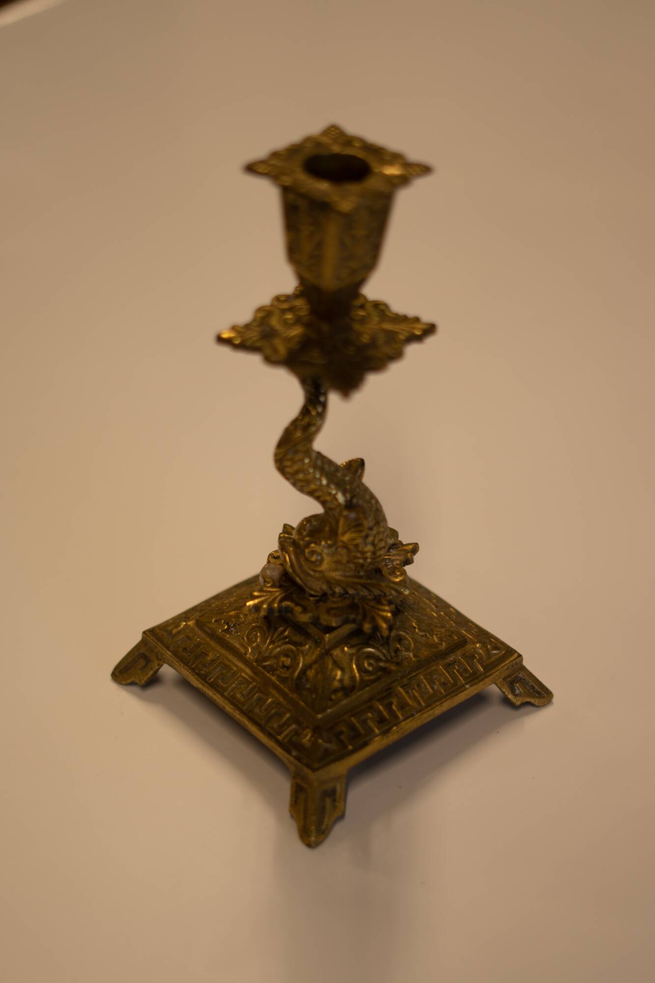 Pair of fish candlesticks