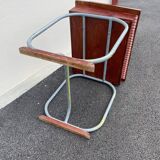 Small designer children's desk and its vintage chair