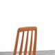 Teak & Wool Eva Dining Chairs by Niels Koefoed for Koefoed Hornslet, 1960s,