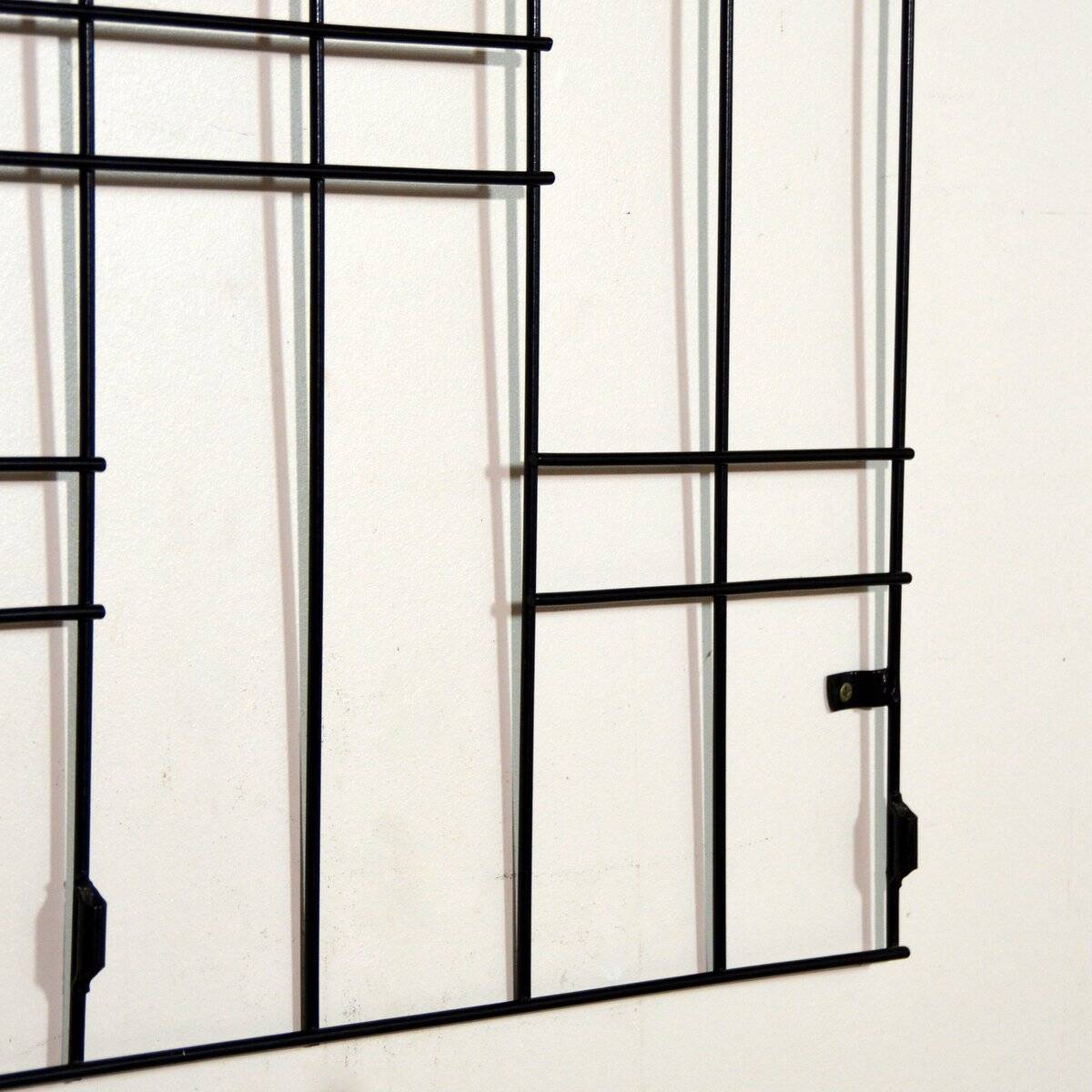 Wire coat rack by Karl Fichtel for Drahtwerke Erlau 1950s