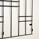 Wire coat rack by Karl Fichtel for Drahtwerke Erlau 1950s
