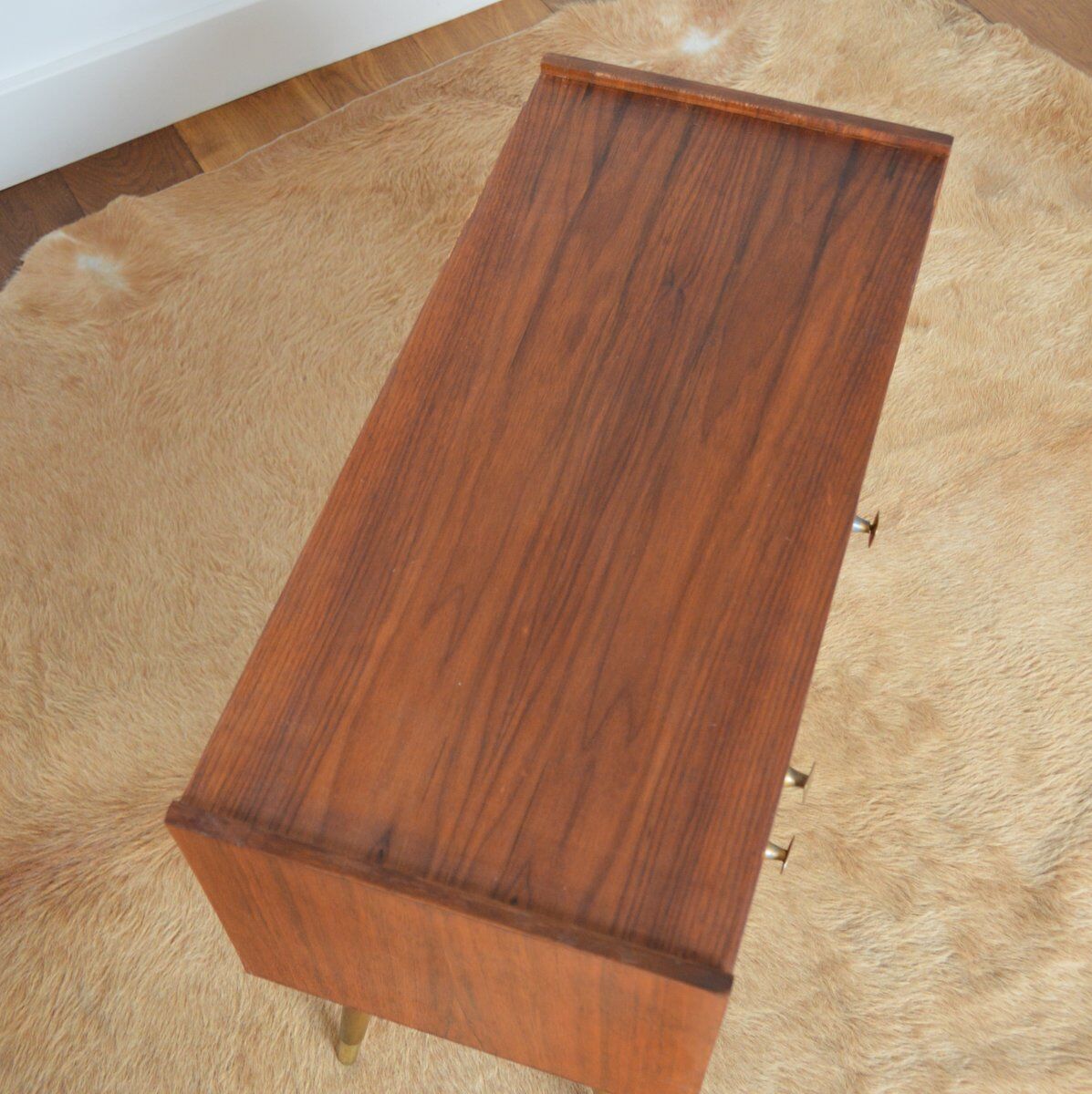 Console, bedside feet compass vintage 1950s