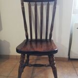 Set of 5 vintage bistro chairs
