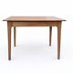Desk table, kitchen table, vintage 1950s oak side table.