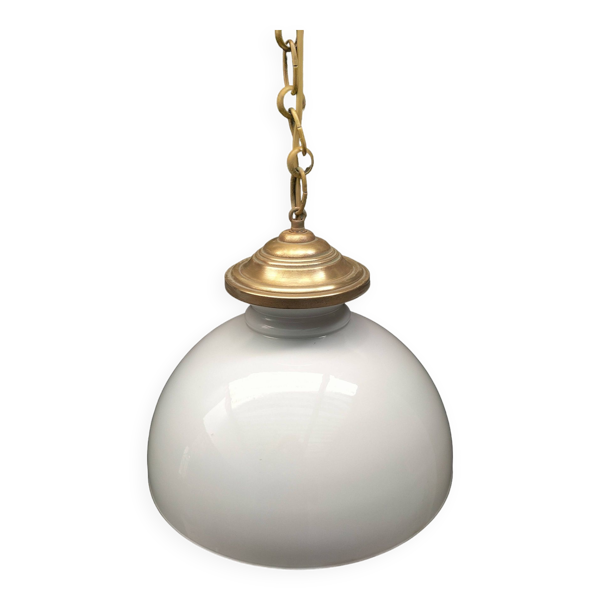 Grande suspension opaline