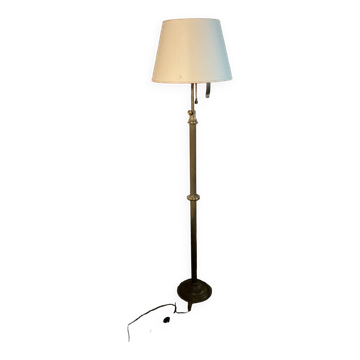 Lampadaire vintage doré