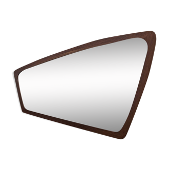 Scandinavian teak mirror