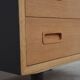 Commode en frêne, design danois, années 1970, fabricant : Hundevad & Co