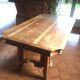 Solid oak table