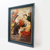 Painting on canvas signed J. Meirt