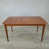 Danish design Scandinavian teak dining table 1960