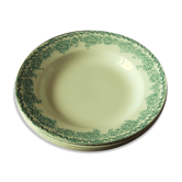 Lot 4 soup plates | saint amand collection argenton