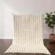 Handmade rug in natural wool, 250cm x 150cm