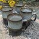 Quatre tasses en grès écossais Dunoon
