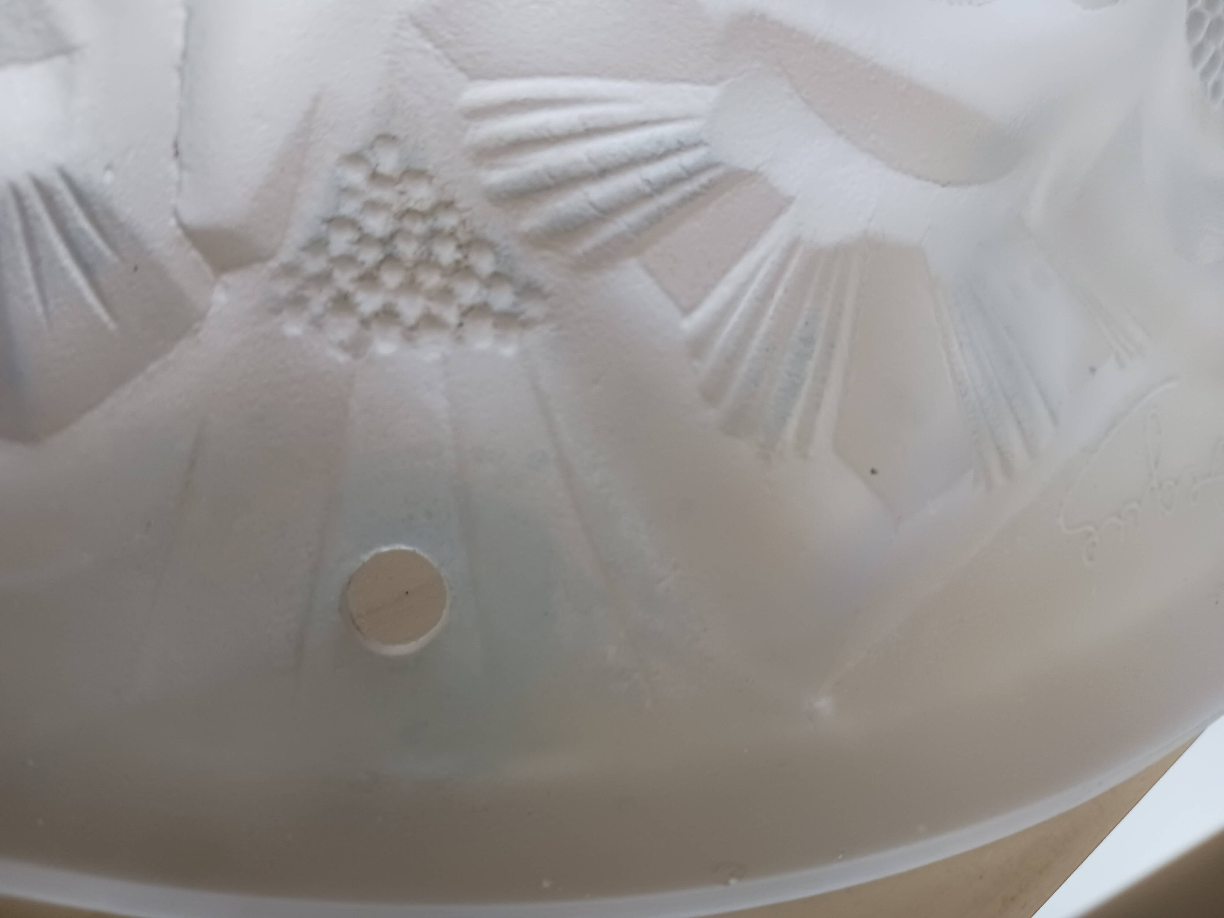 Art Deco basin signed Degué.