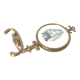 Brass hook with romantic decor for women