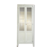 Armoire parisienne à deux portes vitrées