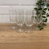 Set of 6 glasses