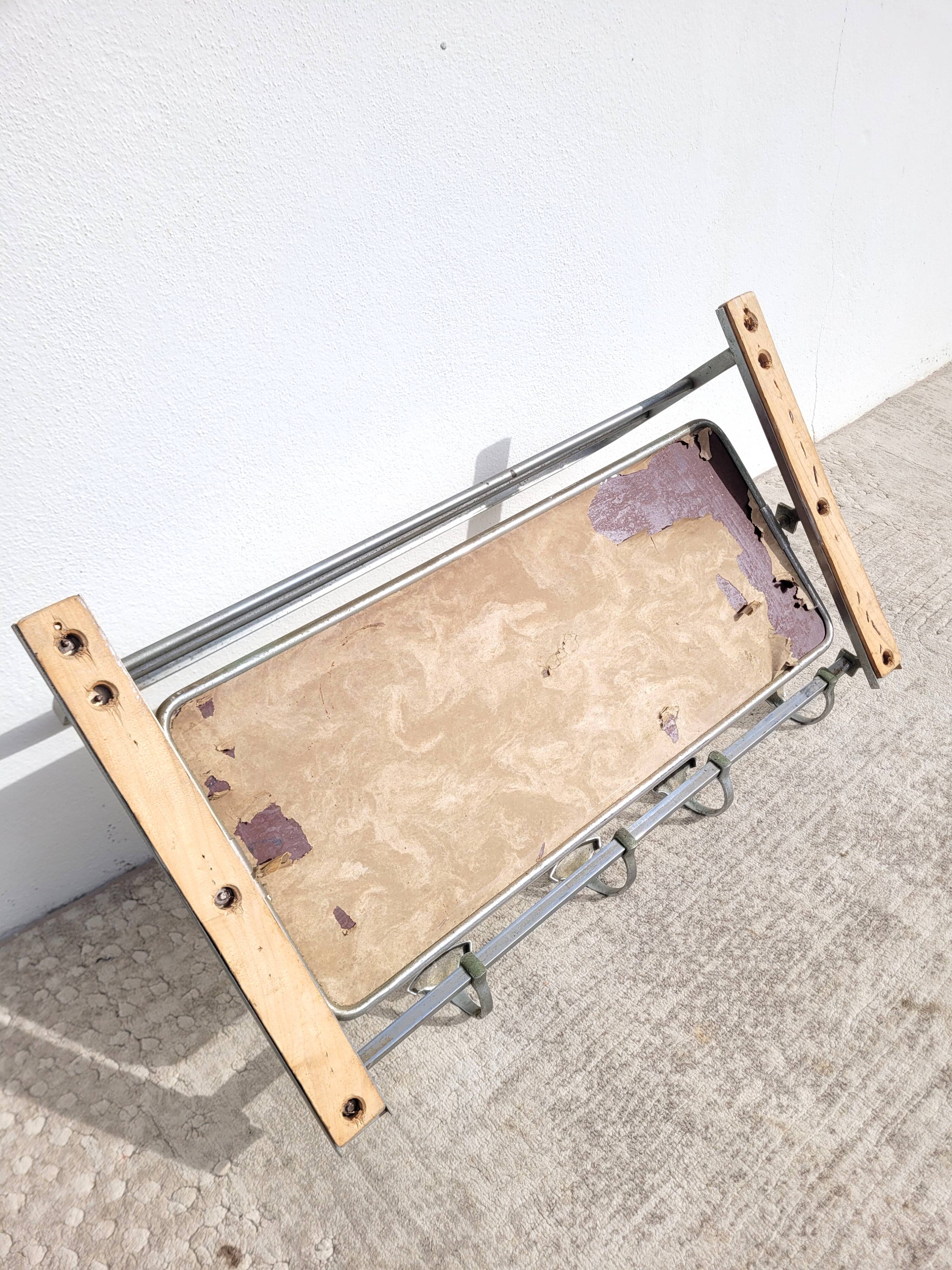 Vintage coat rack circa 1950