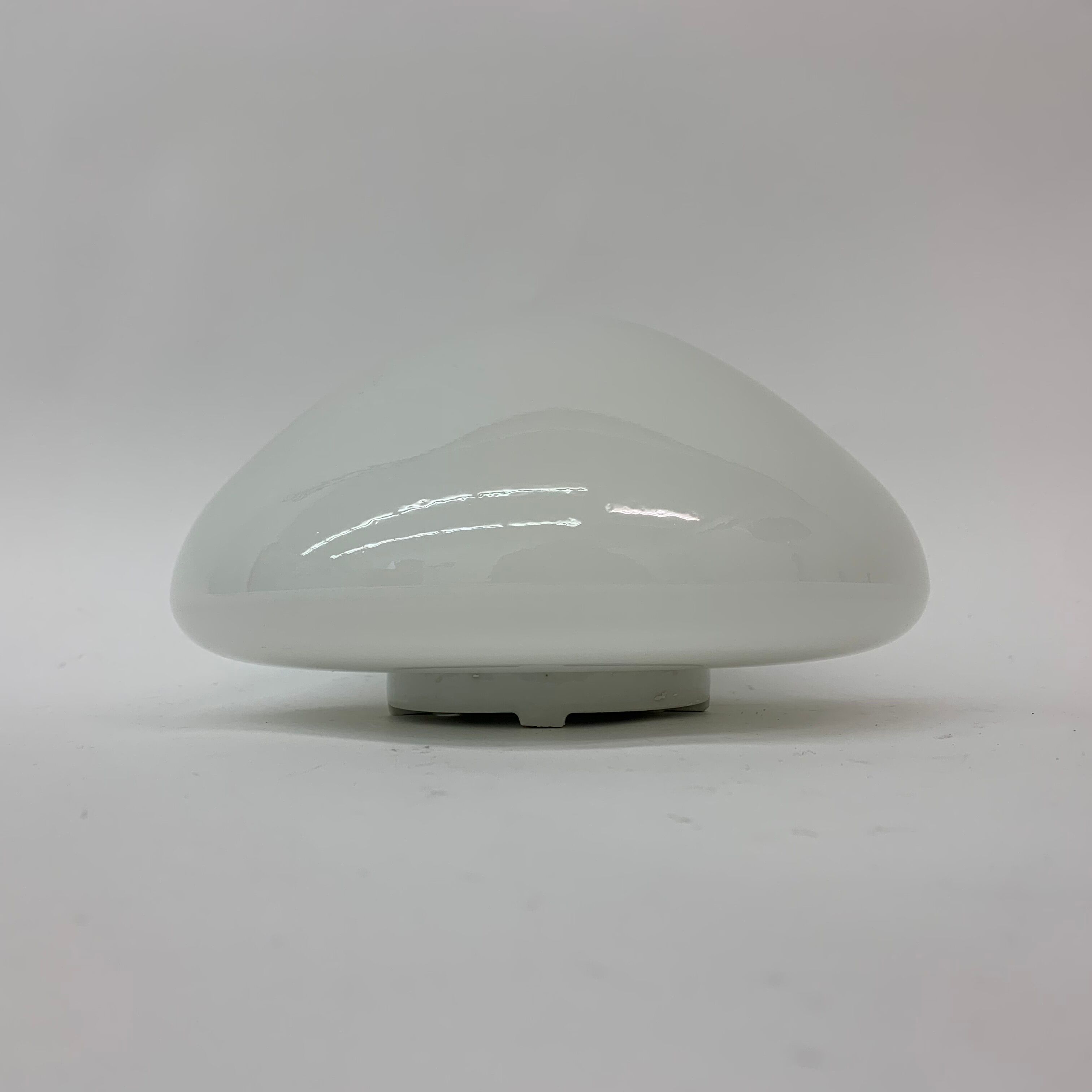 Glass 961 Ceiling or Wall Lamp by Wilhelm Wagenfeld for Lindner, 1950s