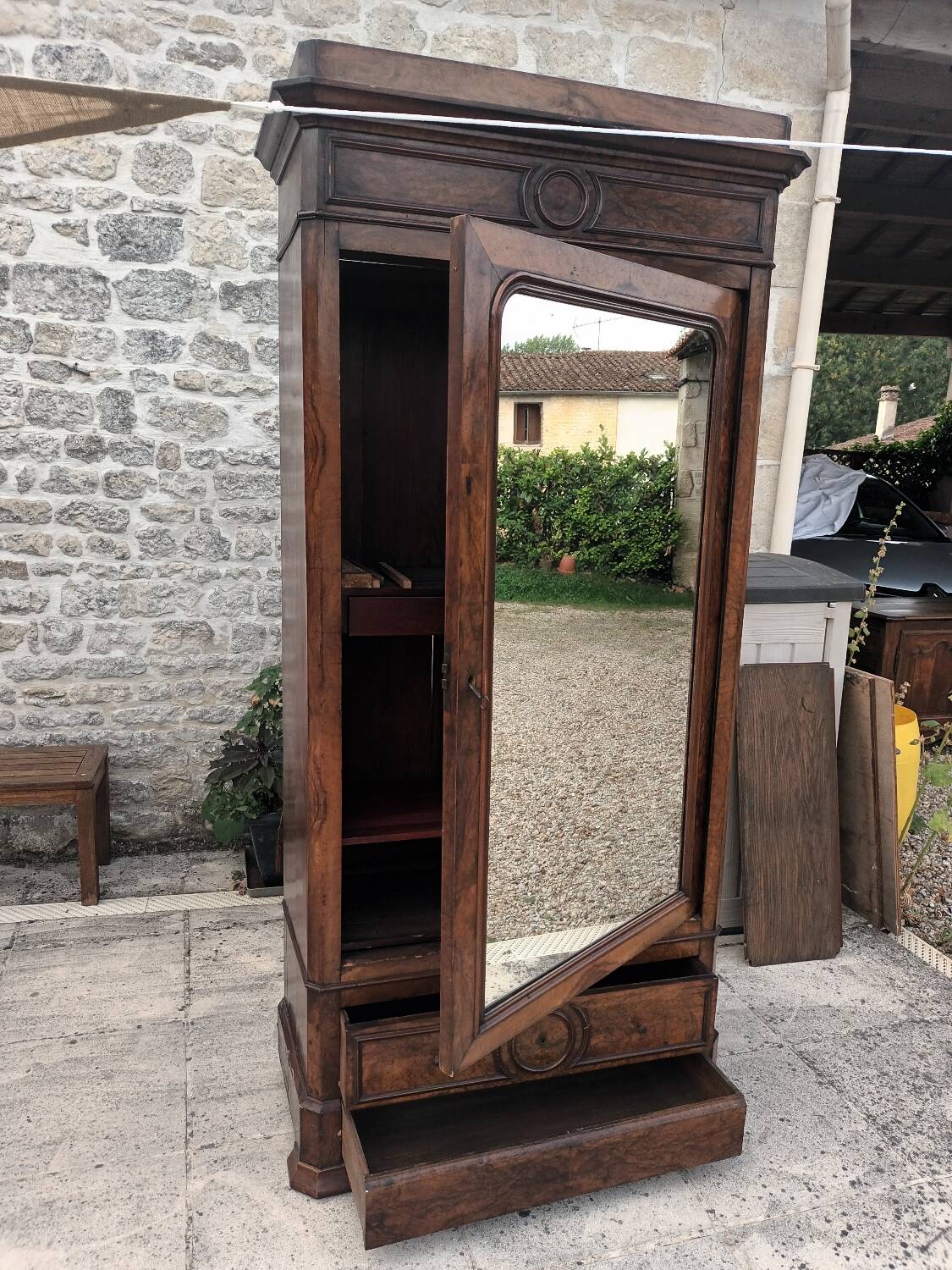 Antique wardrobe
