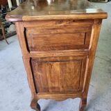 Louis XV walnut chest of drawers with 3 drawers from 1960