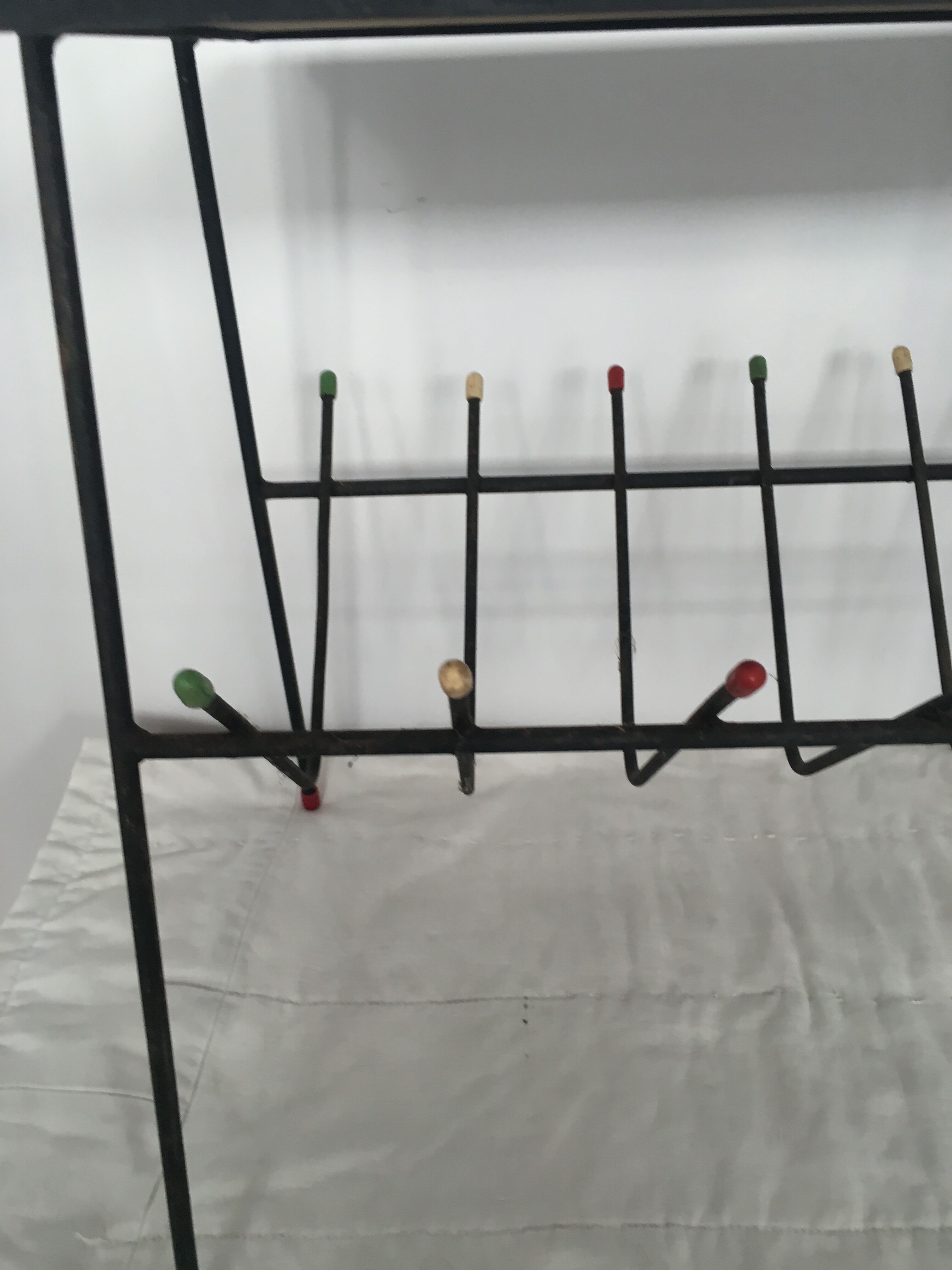 Vintage 60s magazine door table