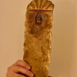 A pair of Swedish brass wall sconces from the mid-century.