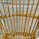 Lot de quatre chaises en rotin