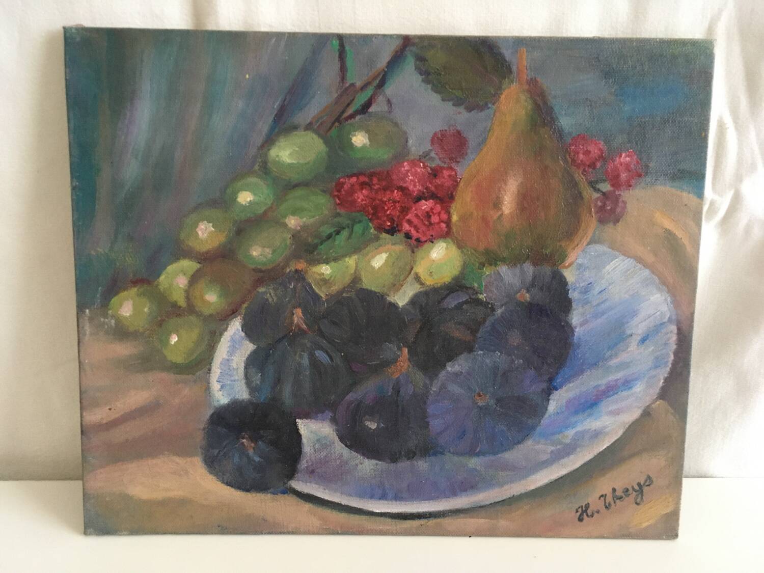 Fruit basket painting