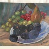 Fruit basket painting