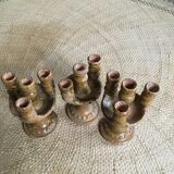 Trio of candlesticks
