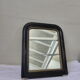 Napoleon III style mirror, wood and plaster wood back 31 x 41 cm.