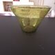 Large blown biot glass salad bowl