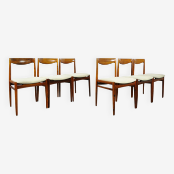 Set of 6 vintage diningchairs by Lübke (Interlübke), Germany 1960s