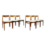 Set of 6 vintage diningchairs by Lübke (Interlübke), Germany 1960s