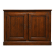 Low plinth buffet – Regency style – Solid oak – Chevron top