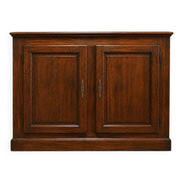 Low plinth buffet – Regency style – Solid oak – Chevron top