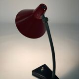 Lampe de bureau hala rouge modèle 11, années 1960
