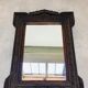 Miroir "tramp art" art populaire 103 x 76 cm