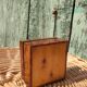 Old box in thuja magnifying glass Napoleon III style