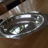 Plat métal argenté signé Roux Marquiand