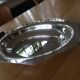 Silver metal plate signed Roux Marquiand