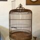 Birdcage old bamboo 70cm
